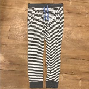 PJ Salvage striped pajama joggers